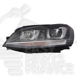 OPT G D3S+H7+H21W ELECT A/MOTEUR F/CHROME - GTD Pour VOLKSWAGEN GOLF 7 - VO061 11/12→12/16