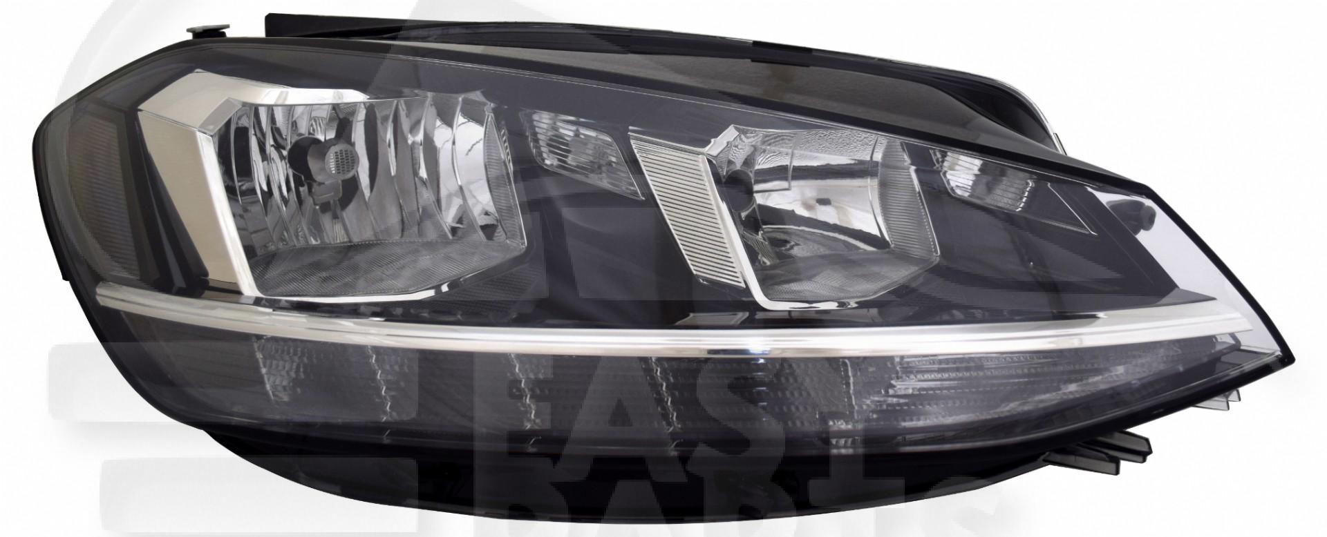 OPT D H7+H9 ELECT A/MOTEUR & FEU DE JOUR LED Pour VOLKSWAGEN GOLF 7 SW VARIANT - VO070 05/17→01/20
