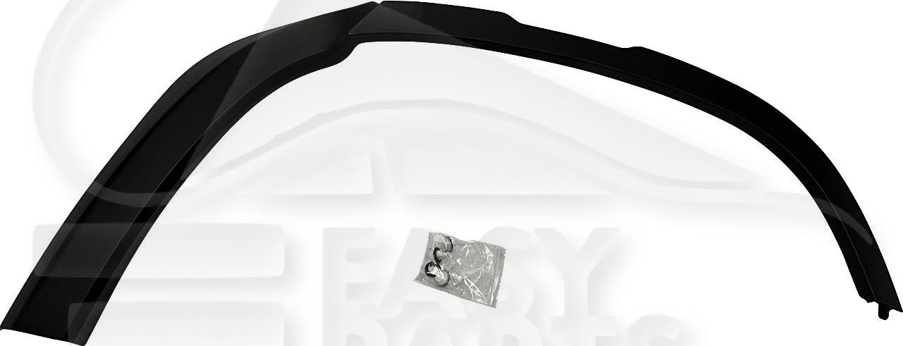 ELARGISSEUR AILE ARG NOIR Pour LAND ROVER DEFENDER - LD021 05/20→