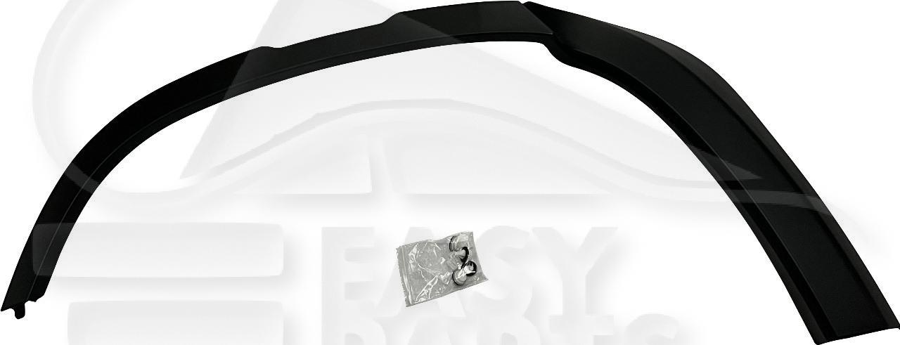 ELARGISSEUR AILE ARD NOIR Pour LAND ROVER DEFENDER - LD021 05/20→