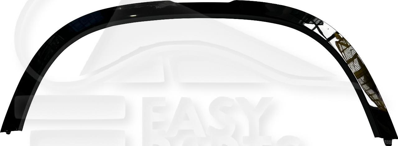 ELARGISSEUR AILE AVG NOIR Pour LAND ROVER DEFENDER - LD021 05/20→