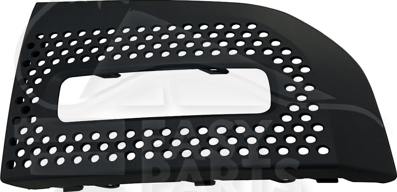 GRILLE DE PC AVD NOIRE A/EMPL AB Pour LAND ROVER DEFENDER - LD021 05/20→