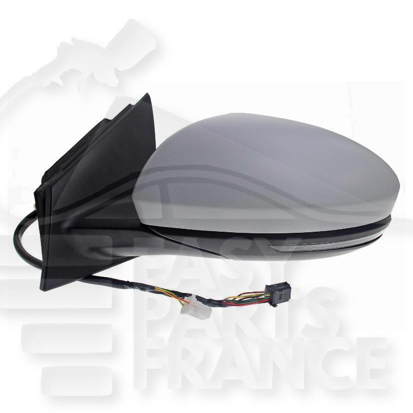 RETRO G ELECT CHAUF A PEINDRE A/FEU & FEU DE SOL RAB ELECT 11 PINS Pour RENAULT MEGANE GRAND COUPE - RN109 03/16→