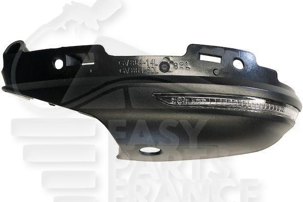 COQUE DE RETRO G INF A/FEU LED & FEU DE SOL Pour RENAULT CLIO - RN034 06/19→