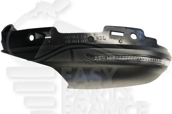 COQUE DE RETRO G INF A/FEU LED Pour RENAULT CLIO - RN034 06/19→