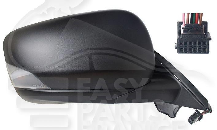 RETRO D ELECT CHAUF NOIR A/FEU & SONDE DE TEMP 9 PINS Pour NISSAN TOWNSTAR MULTISPACE - NS320 03/22→