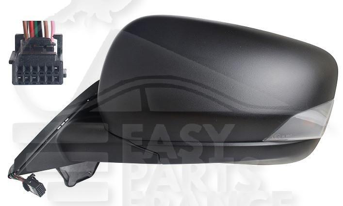RETRO G ELECT CHAUF NOIR A/FEU 7 PINS Pour NISSAN TOWNSTAR MULTISPACE - NS320 03/22→