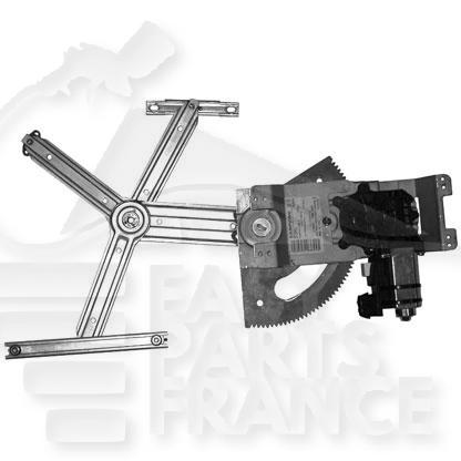 LEVE VITRE AVG ELECT CONFORT 2/4 PTES Pour OPEL ASTRA G - OP032 04/98→12/03