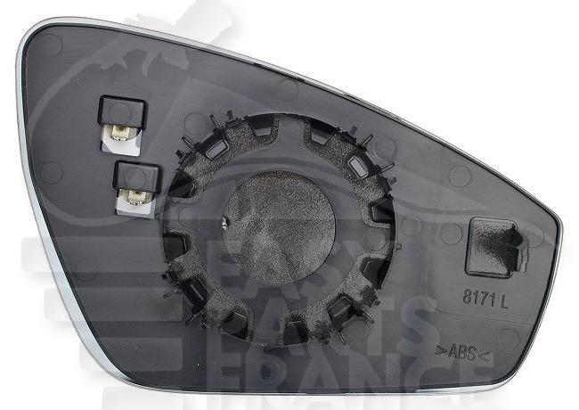 GLACE DE RETRO G CHAUF Pour AUDI Q6 - AD300 04/24→