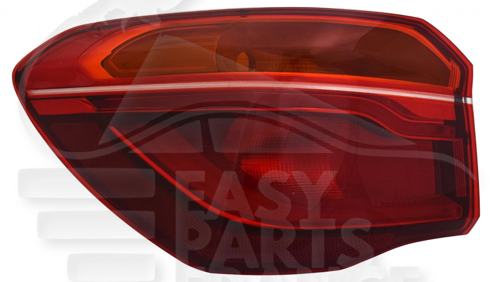 FEU EXT ARG LED Pour BMW X1 F48 - M TECH - BM145 10/19→