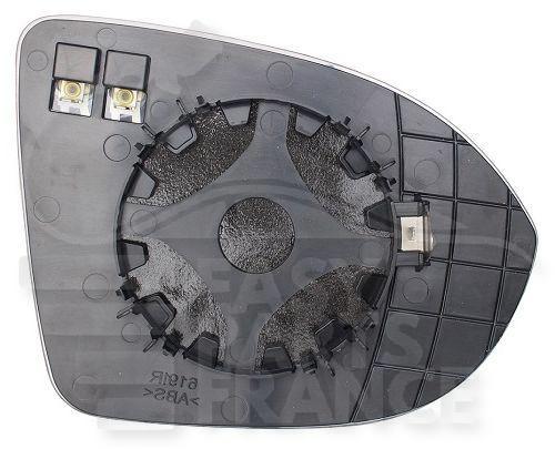GLACE DE RETRO G CHAUF Pour VOLKSWAGEN T-CROSS - VO261 04/24→