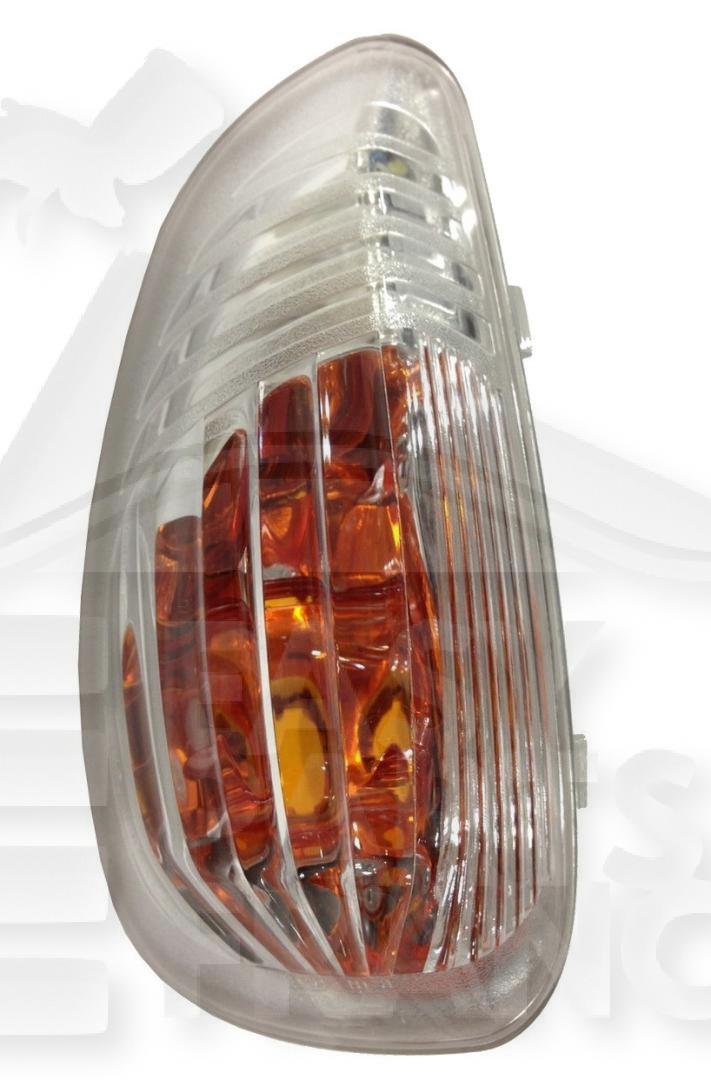 FEU DE RETRO G BLANC POUR AMPOULE BLANCHE 16W Pour OPEL MOVANO - OP113 07/14→04/21