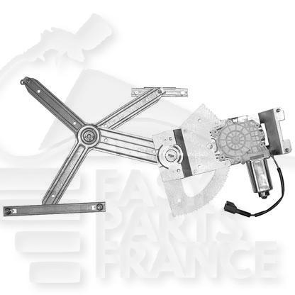 LEVE VITRE AVG ELECT Pour OPEL MERIVA - OP100 04/03→04/06