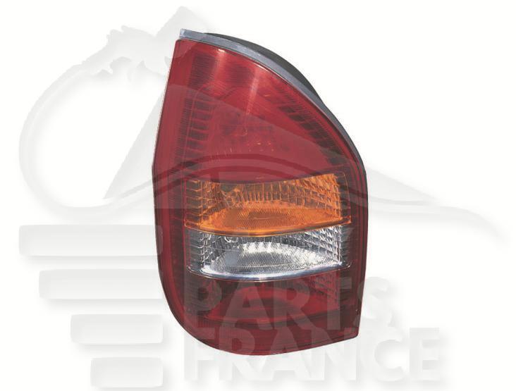 FEU ARG OR/BL Pour OPEL ZAFIRA - OP180 04/99→08/05