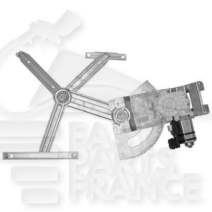 LEVE VITRE AVG ELECT CONFORT Pour OPEL ZAFIRA - OP180 04/99→08/05