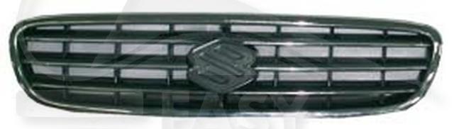 GRILLE DE CALANDRE NOIRE 10/01→ Pour SUZUKI BALENO - SZ021 10/98→12/01