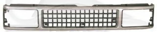 GRILLE DE CALANDRE GRISE/NOIRE Pour ISUZU TROOPER - IZ020 01/84→12/91