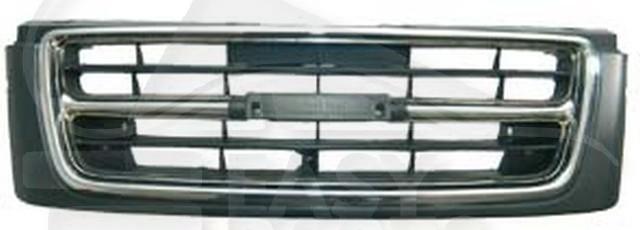 GRILLE DE CALANDRE GRISE/ARGENT/NOIRE Pour ISUZU TROOPER - IZ022 01/98→12/01