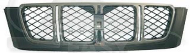 GRILLE DE CALANDRE CHROMEE/NOIRE Pour SUBARU FORESTER - SB010 01/98→08/02