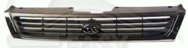 GRILLE DE CALANDRE CHROMEE/ARGENT Pour SUBARU LEGACY - SB041 10/92→05/94