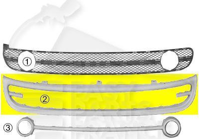 CADRE DE GRILLE A/EMPL AB →05/00 Pour VOLKSWAGEN NEW BEETLE - VO100 12/98→06/05