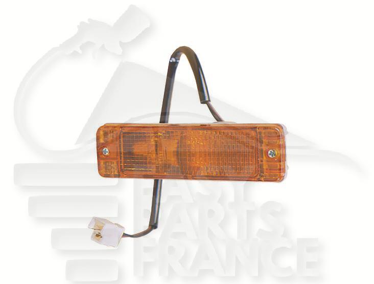 FEU AVD/AVG ORANGE Pour VOLKSWAGEN GOLF 2 - VO051 08/83→07/91