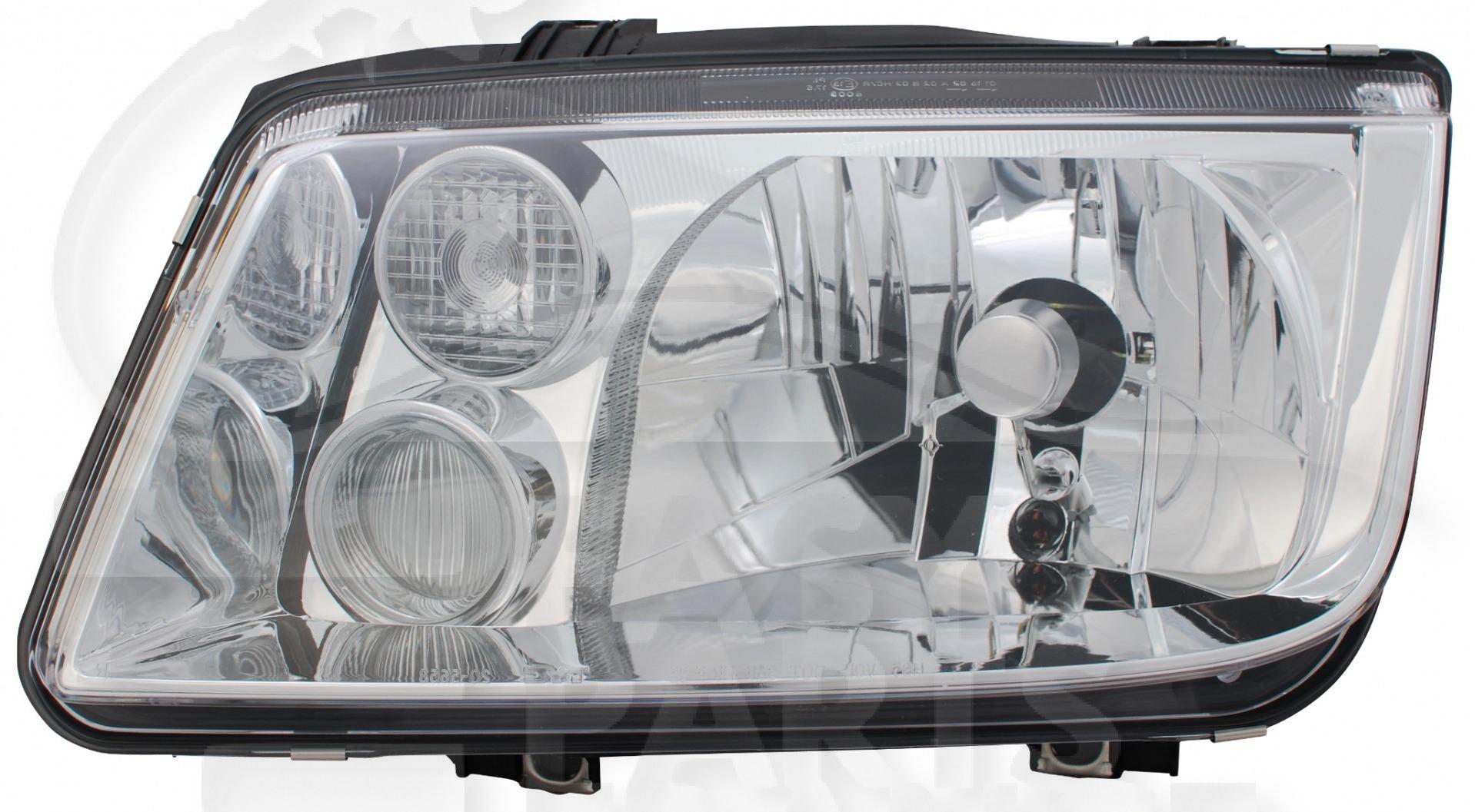 OPT G H4+H3 ELECT S/MOTEUR Pour VOLKSWAGEN BORA - VO020 09/98→