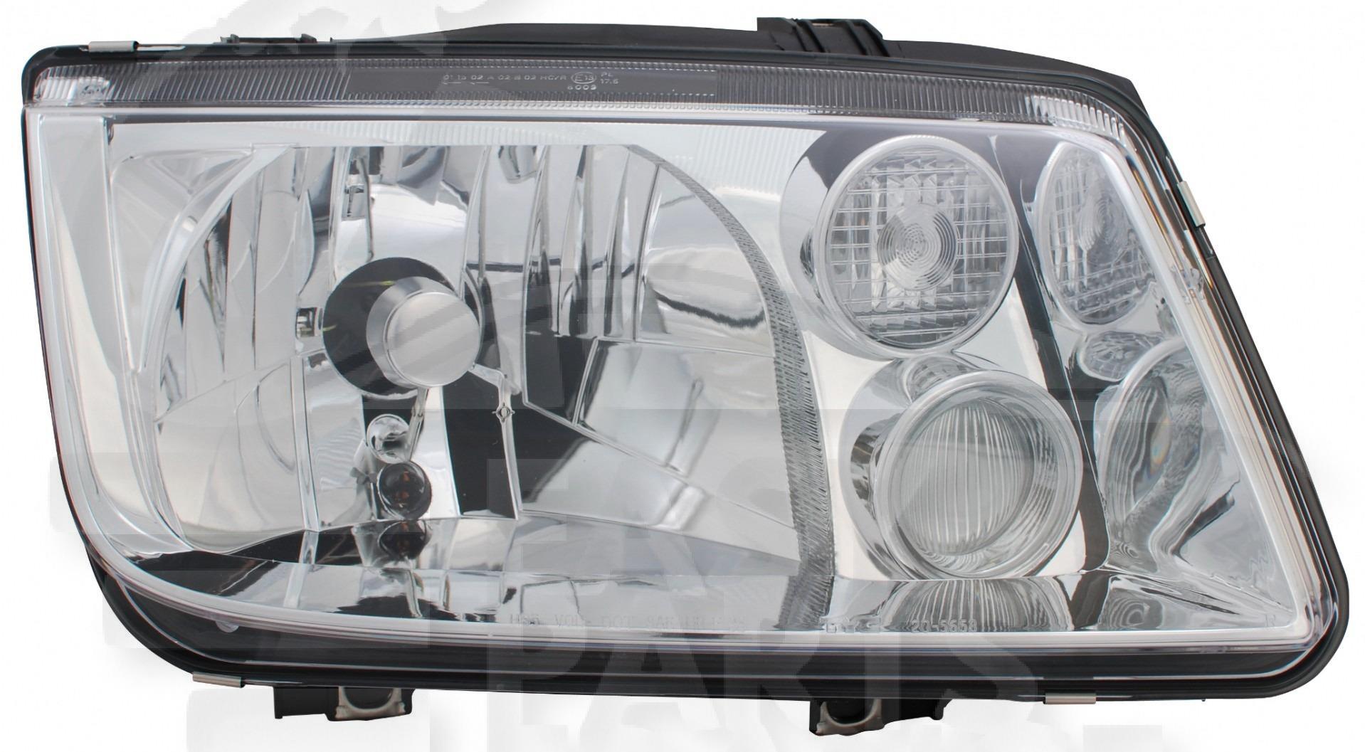 OPT D H4+H3 ELECT S/MOTEUR Pour VOLKSWAGEN BORA - VO020 09/98→