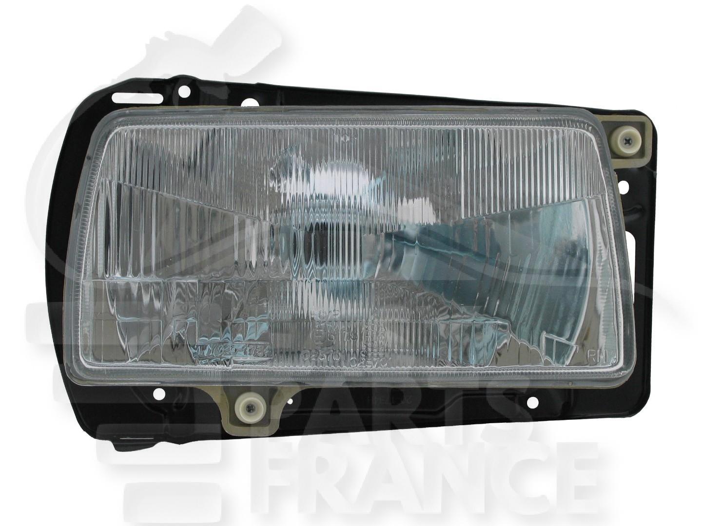 OPT D H4 MANUEL Pour VOLKSWAGEN JETTA - VO080 08/83→01/92