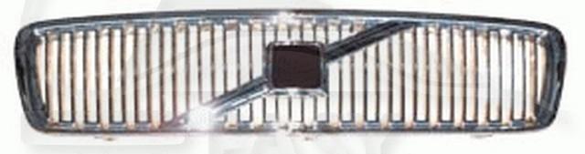 GRILLE DE CALANDRE Pour VOLVO S70 - V70 - VV060 07/97→06/00