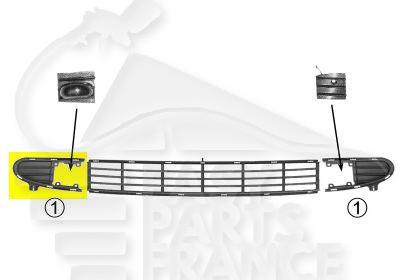 GRILLE DE PC AVD Pour FORD GALAXY - FD080 07/95→03/00