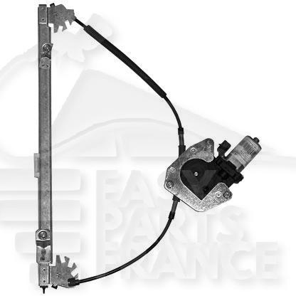 LEVE-VITRE AVG ELECT Pour RENAULT MEGANE - RN101 07/99→09/02