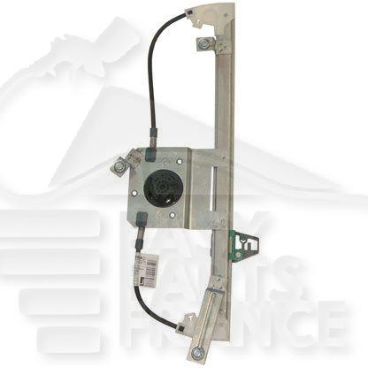 MECANISME DE LEVE VITRE ARD ELECT Pour RENAULT SCENIC - RN132 07/03→07/06