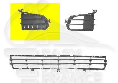 GRILLE DE PC AVD NOIRE Pour FIAT IDEA - FT110 11/03→11/05