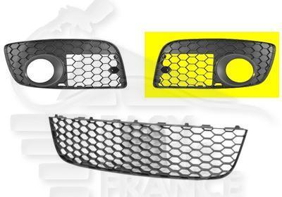 GRILLE DE PC AVG A/EMPL AB NOIRE Pour VOLKSWAGEN GOLF 5 GTI - GTD - VO055 12/04→04/09