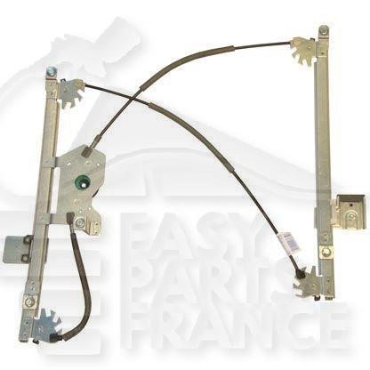 MECANISME DE LEVE VITRE AVD ELECT Pour CITROEN C2 - CT050 01/03→12/07