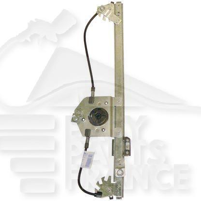 MECANISME DE LEVE VITRE ELECT AVD Pour CITROEN C3 - CT060 04/02→08/05