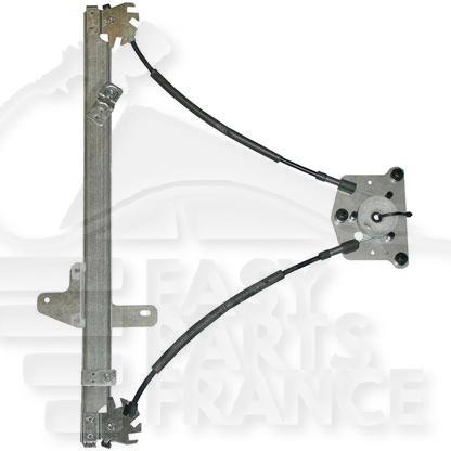 MECANISME DE LEVE VITRE AVG ELECT Pour PEUGEOT 407 - PG085 04/04→