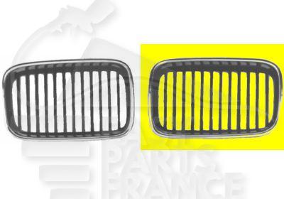 GRILLE DE CALANDRE AVG Pour BMW S3 E36 M3 - BM038 01/94→06/98