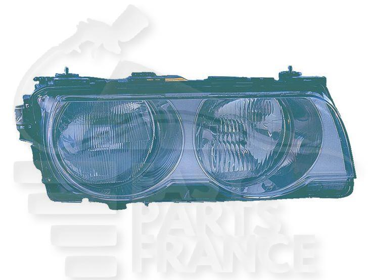 OPT D H7+HB3 ELECT S/MOTEUR Pour BMW S7 E38 - BM132 09/98→10/01