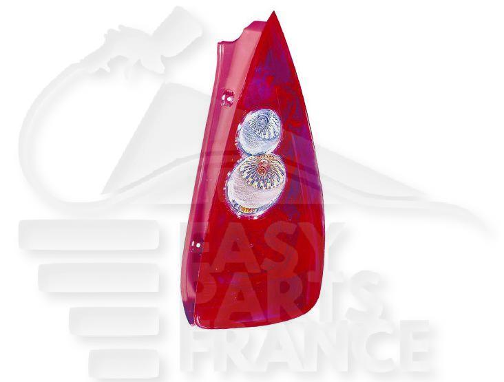 FEU ARD BL/ROUGE Pour MAZDA 5 - MZ060 04/05→04/08