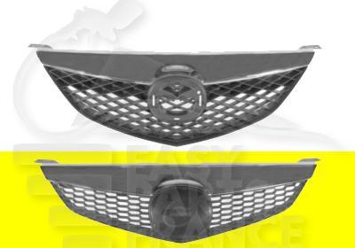 GRILLE DE CALANDRE Pour MAZDA 6 - MZ071 07/05→02/08