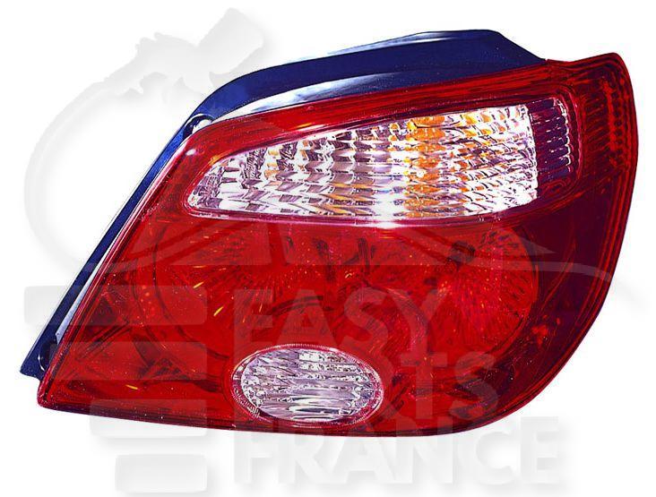 FEU ARD BL/ROUGE Pour MITSUBISHI OUTLANDER - MT100 05/03→10/06