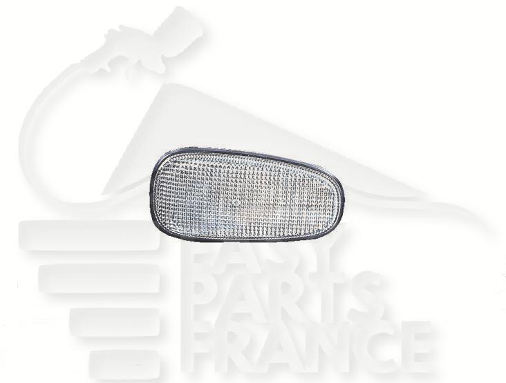 FEU D'AILE AVD/AVG BLANC Pour OPEL ASTRA G - OP032 04/98→03/04