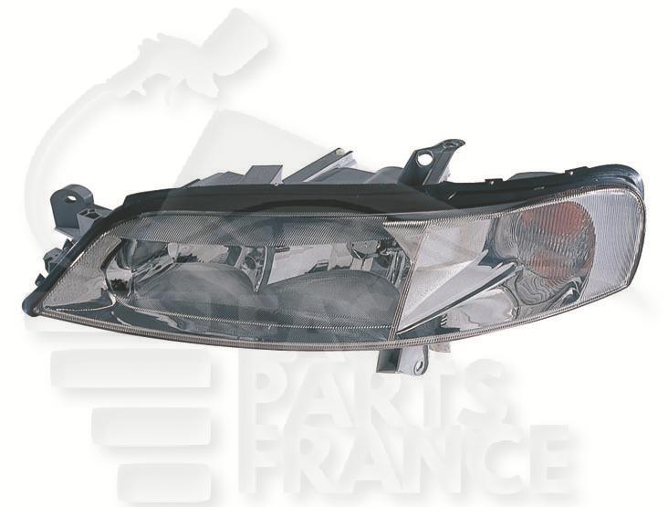 OPT G H7+H7 ELECT S/MOTEUR F/CHROME M/CARELLO Pour OPEL VECTRA - OP153 03/99→05/02