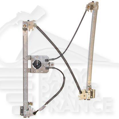 MECANISME DE LEVE VITRE AVD ELECT CONFORT 4 PTES Pour CITROEN XSARA - CT231 09/00→