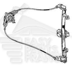 LEVE VITRE AVG MANUEL Pour FIAT CINQUECENTO - FT050 07/92→06/98