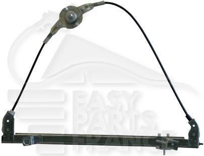 LEVE VITRE AVD MANUEL 2/4 PTES Pour FIAT DOBLO - FT070 05/01→09/05