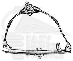 LEVE VITRE AVD MANUEL Pour FIAT PUNTO 3 PORTES - FT160 11/93→09/99