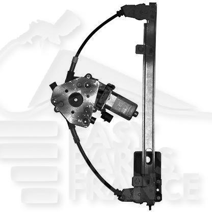 LEVE VITRE ARD ELECT Pour SKODA FABIA - SK021 04/04→03/07